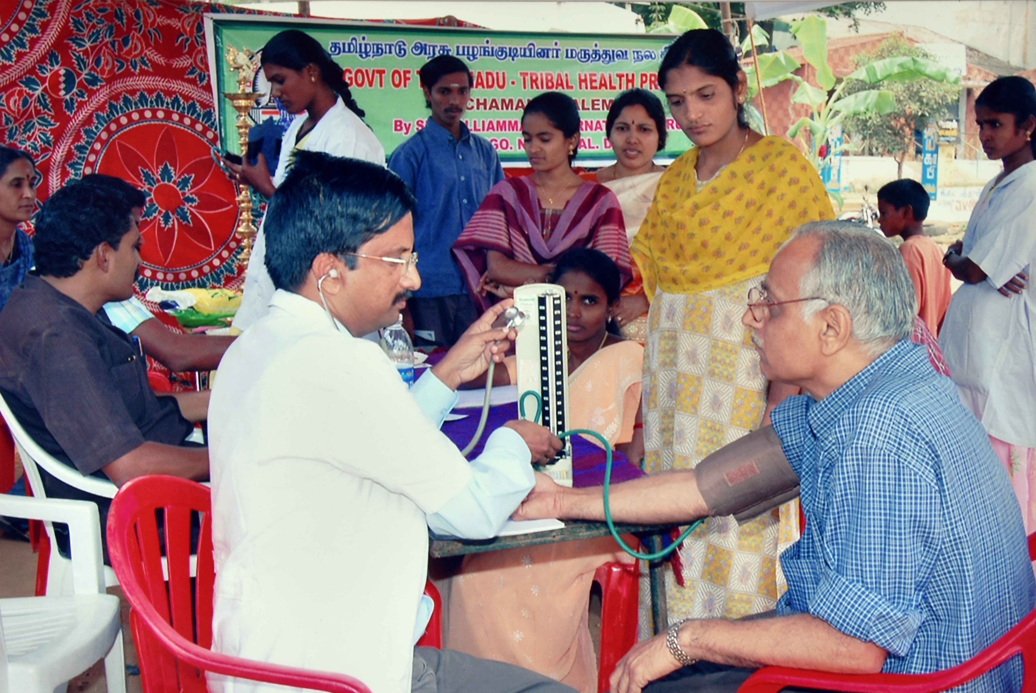 Community Health – Hypertension and Diabetes Awareness Camp at Yercaud