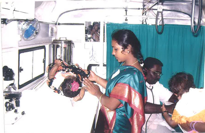 Community Health – Vaccination Camp for Tribal Children at Kolli Hills